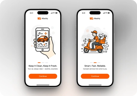 White-label car wash app