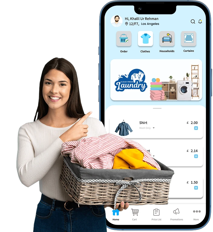 Laundry app development