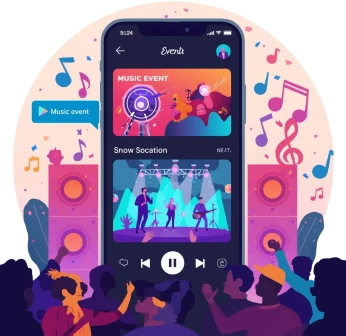 Music event apps