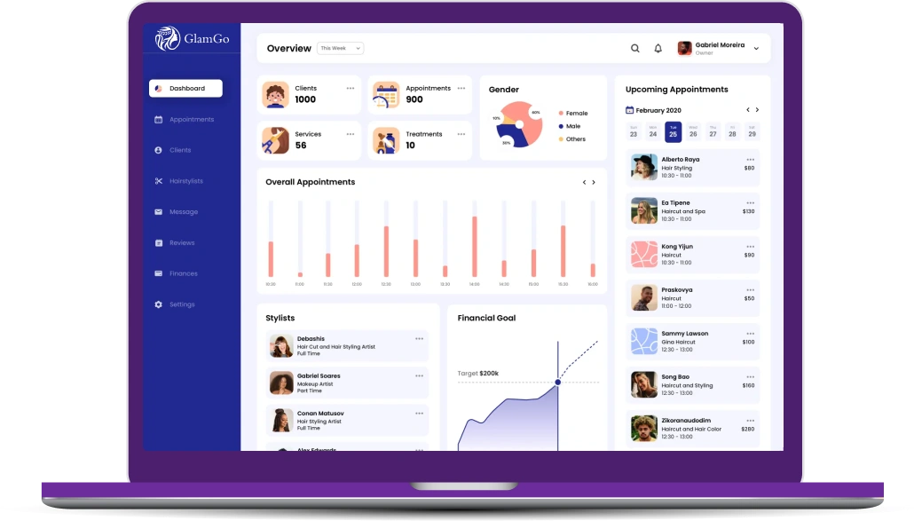 GlamGo App Development