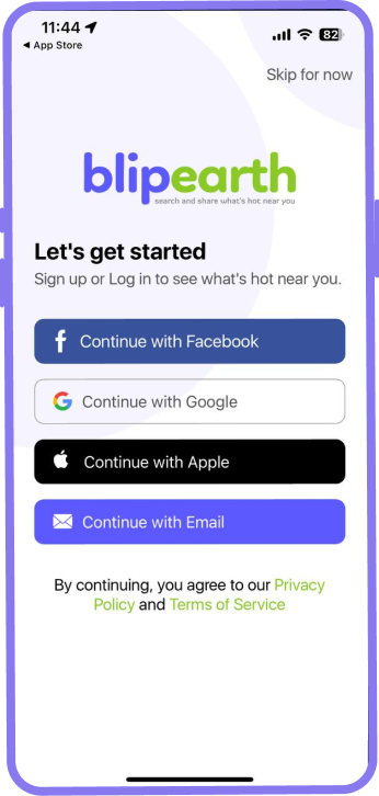 Premium Social Media Platform Blipearth