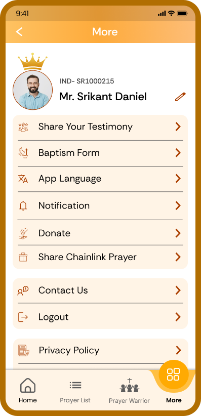 ChainLink Spiritual / Faith-Based App services 