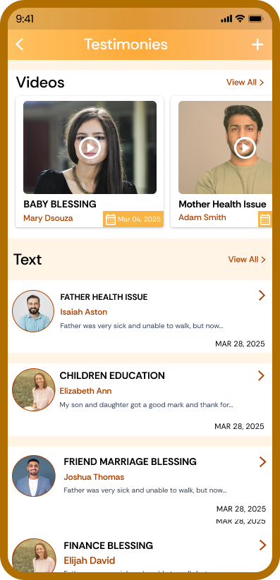 ChainLink Spiritual / Faith-Based App services 