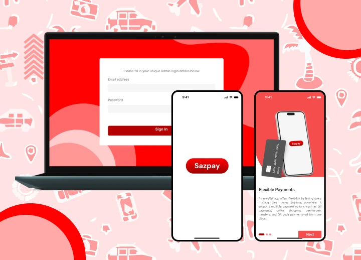 E-Wallet app and Web