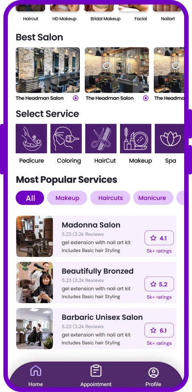 Beauty & On-Demand Services GlamGo
