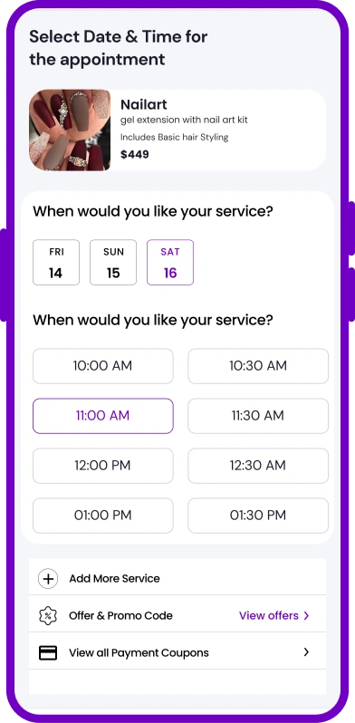 Beauty & On-Demand Services GlamGo