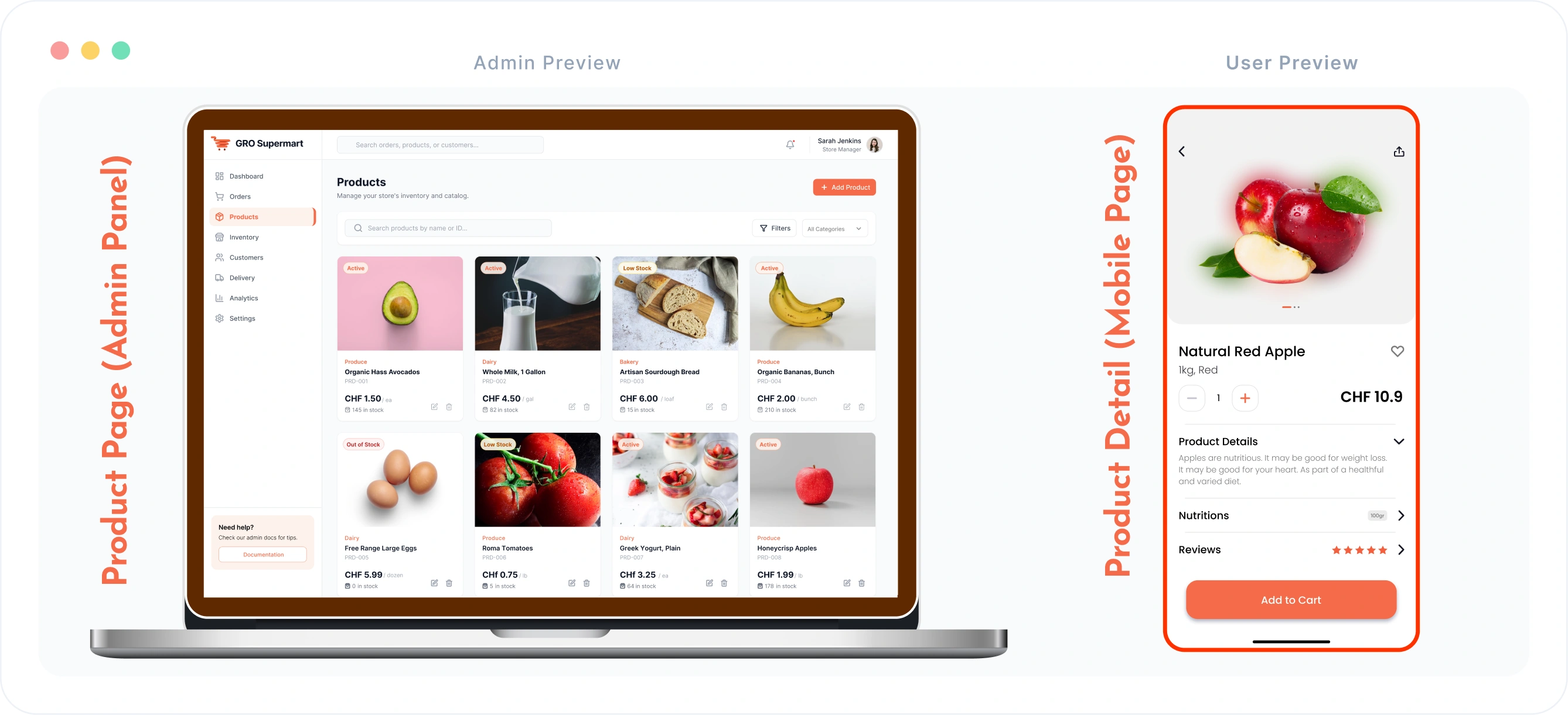 Grocery Delivery App