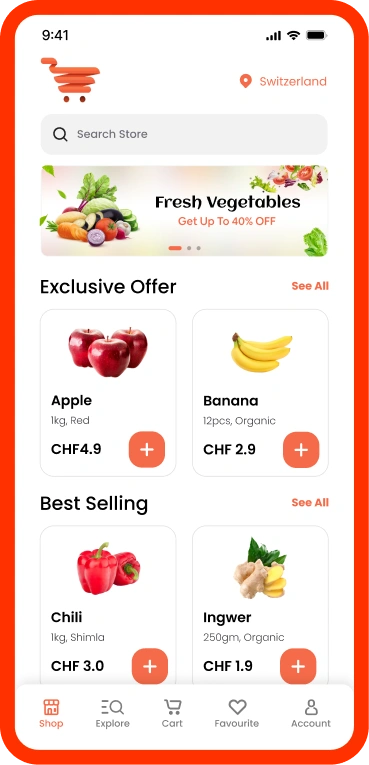 Grocery Delivery App