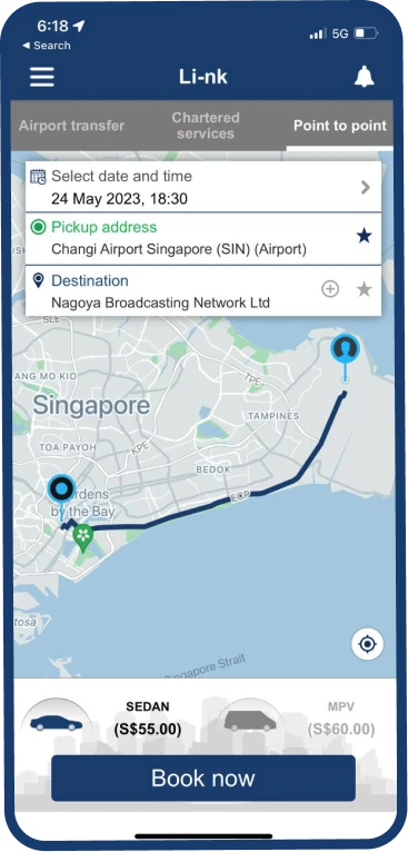 Li-nk Premium Global Limousine Platform