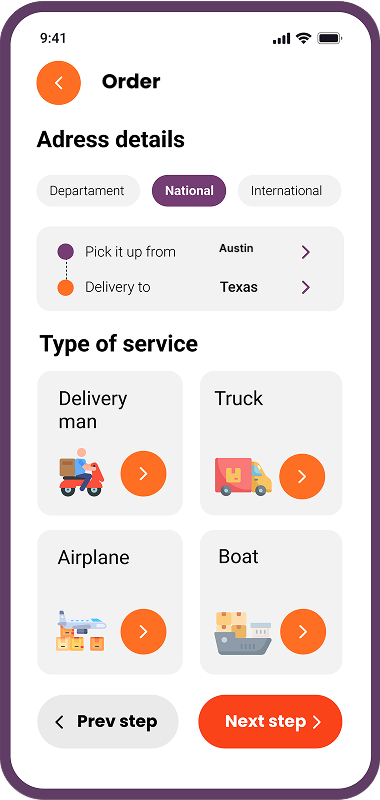 Lordiga Logistics App 