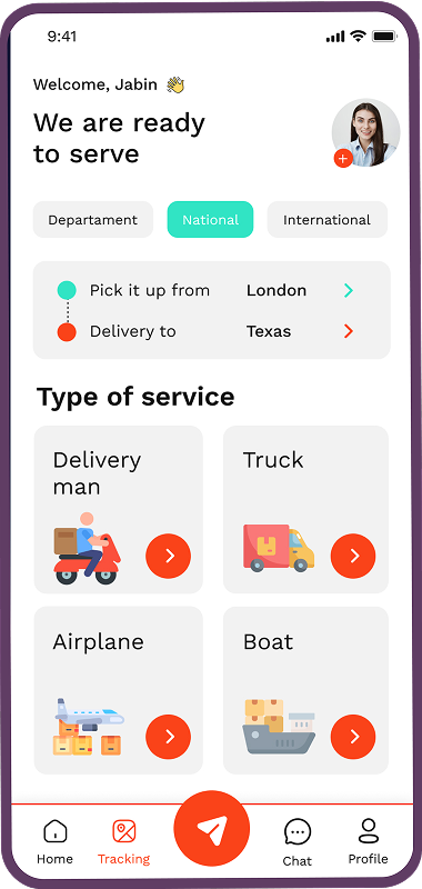 Lordiga Logistics App 
