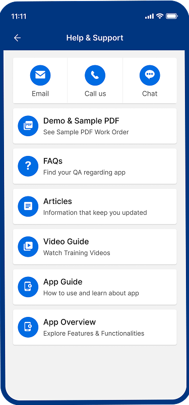 Manage MyWork App 