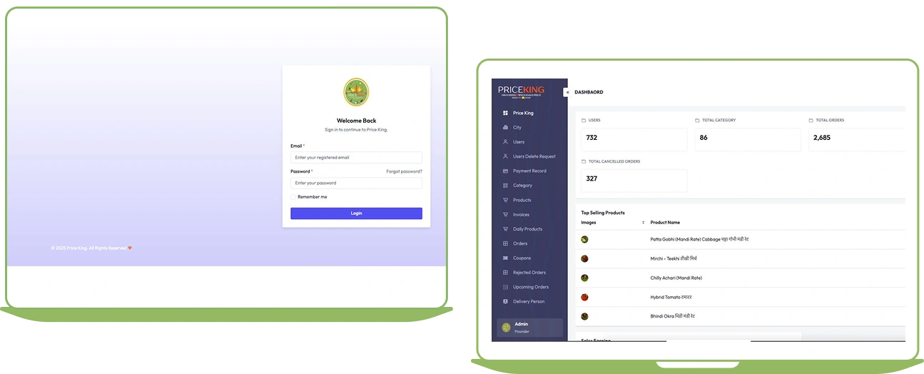 Price King App Development