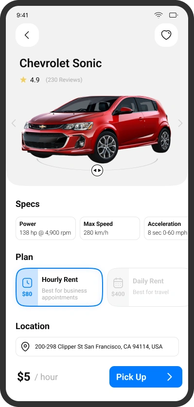 RentShine Car Rental Platform Across