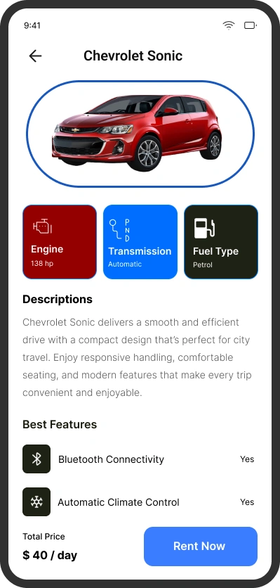 RentShine Car Rental Platform Across