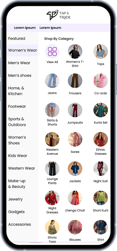 Premium E-commerce App services Tap & Trade