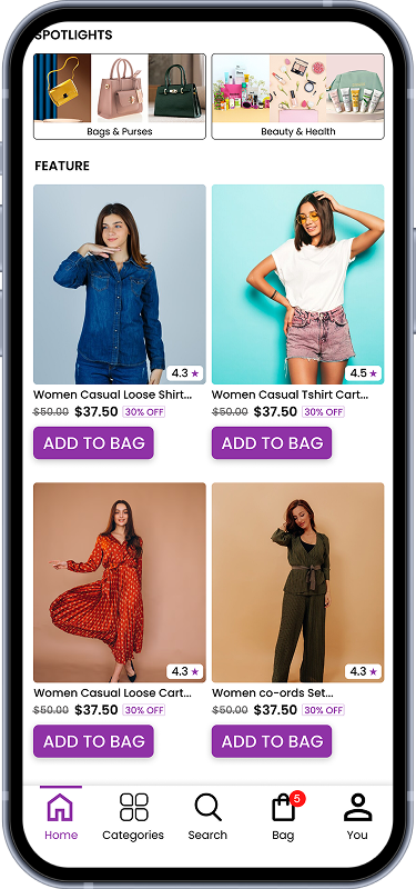 Premium E-commerce App services Tap & Trade