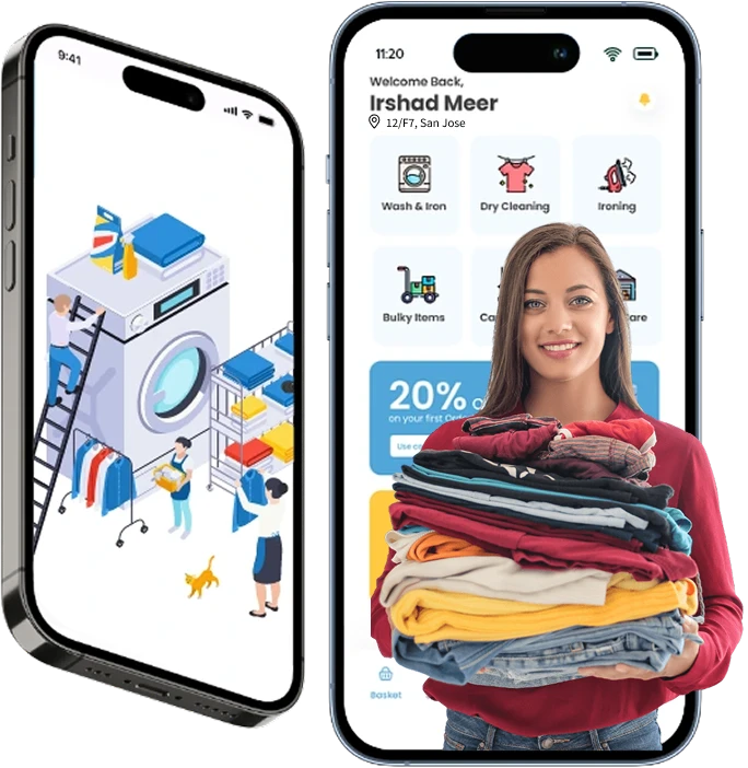 Laundry app development