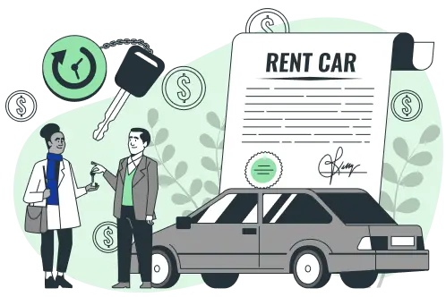 Rental or Hourly Taxi