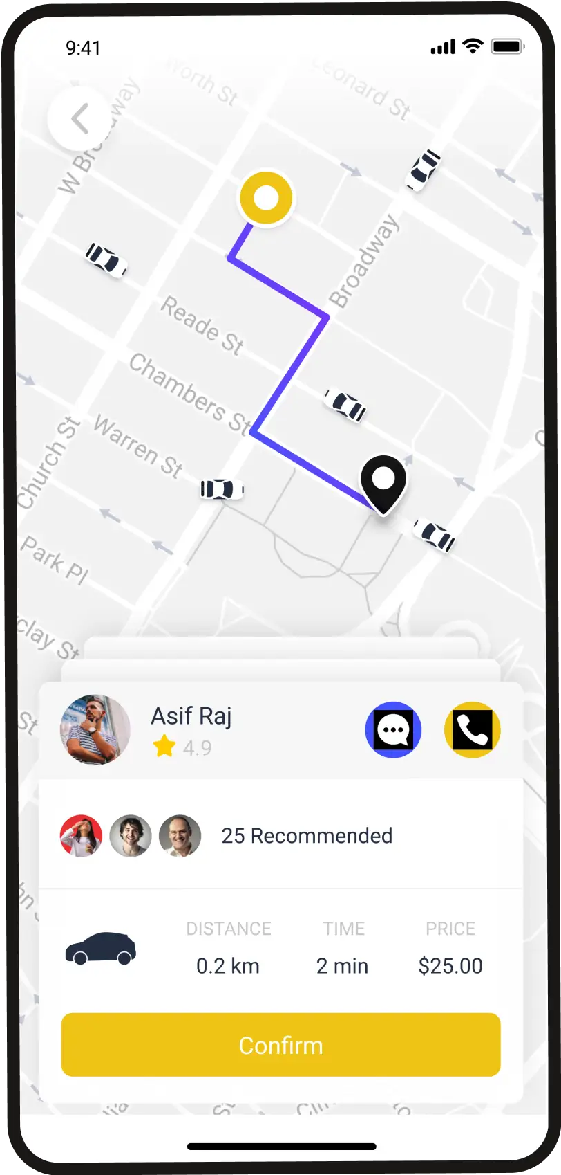 Taxi Boooking App