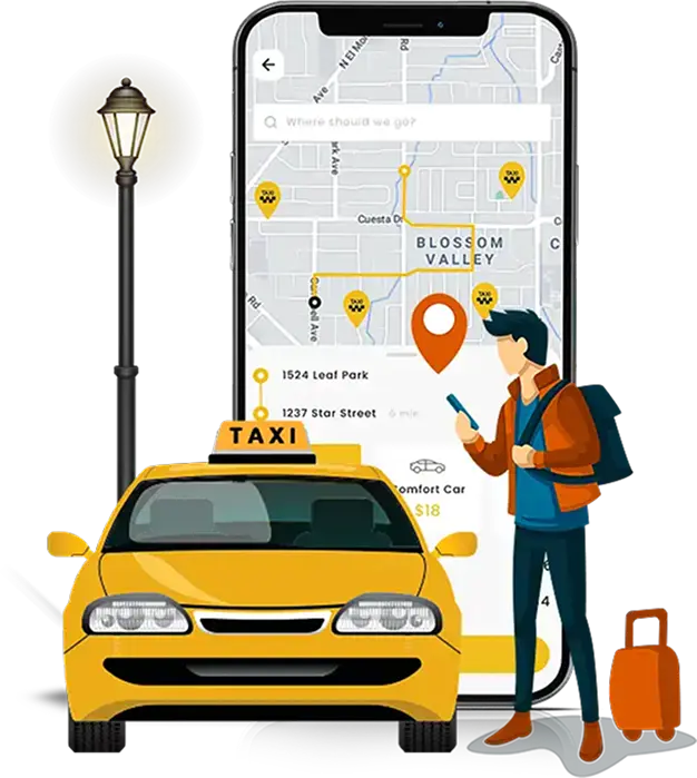Taxi Booking App Development Company | Build Taxi App